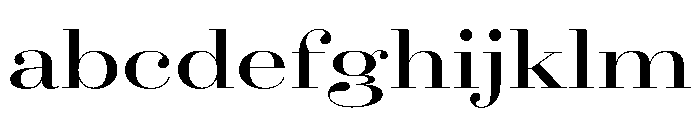 AgathaVAR UltraExpandedSemiBoldContrast Instance FONT
