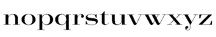 AgathaVAR UltraExpandedSemiBoldContrast Instance Font LOWERCASE