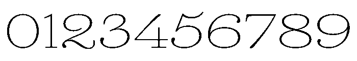 AgathaVAR UltraExpandedThin Instance Font OTHER CHARS