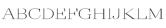 AgathaVAR UltraExpandedThinContrast Instance Ecbefba4 Font UPPERCASE