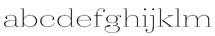AgathaVAR UltraExpandedThinContrast Instance FONT