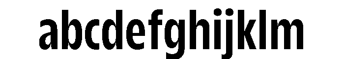 AgenaDisplay CondensedBold FONT