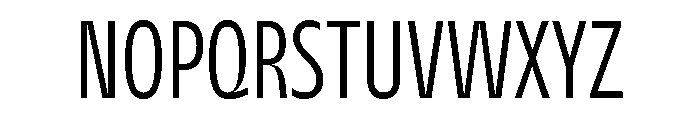 AgenaDisplay CondensedBook Font UPPERCASE