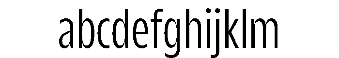 AgenaDisplay CondensedBook FONT