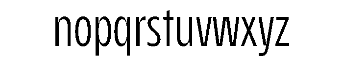 AgenaDisplay CondensedBook Font LOWERCASE