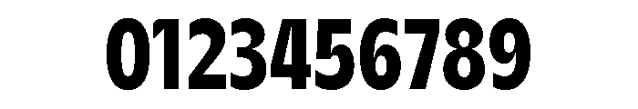 AgenaDisplay CondensedExtra Bold Font OTHER CHARS