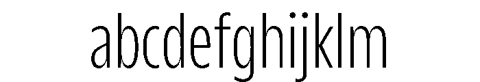 AgenaDisplay CondensedLight FONT