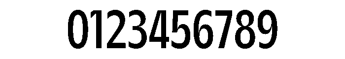 AgenaDisplay CondensedMedium Font OTHER CHARS