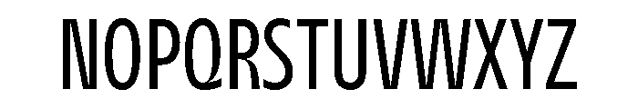AgenaDisplay CondensedRegular Font UPPERCASE