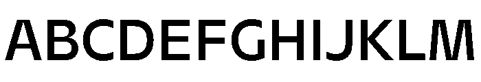 AgenaDisplay Medium Font UPPERCASE
