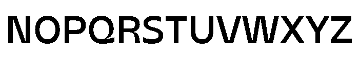 AgenaDisplay Medium Font UPPERCASE