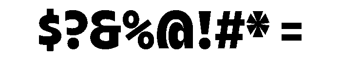 AgenaDisplay NarrowBlack Font OTHER CHARS