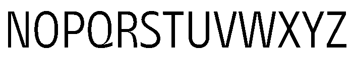 AgenaDisplay NarrowBook Font UPPERCASE