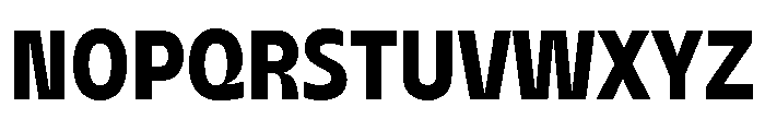 AgenaDisplay NarrowExtra Bold Font UPPERCASE