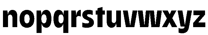 AgenaDisplay NarrowExtra Bold Font LOWERCASE