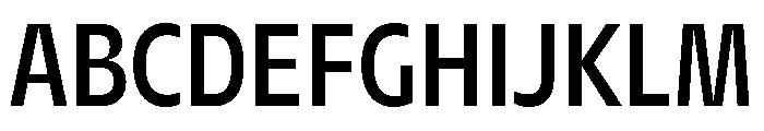 AgenaDisplay NarrowMedium Font UPPERCASE