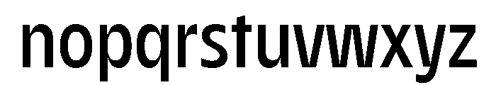 AgenaDisplay NarrowMedium Font LOWERCASE