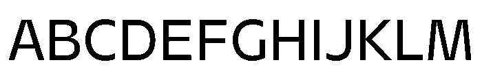 AgenaDisplay Regular Font UPPERCASE