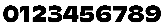 AgenaDisplay WideBlackest Font OTHER CHARS