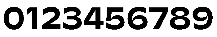 AgenaDisplay WideBold Font OTHER CHARS
