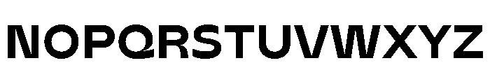 AgenaDisplay WideBold Font UPPERCASE