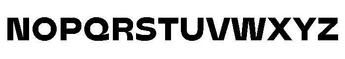 AgenaDisplay WideExtra Bold Font UPPERCASE