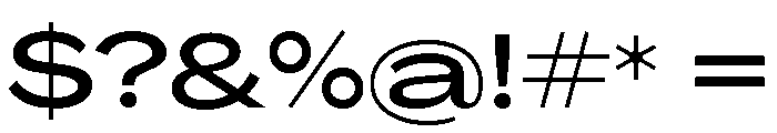 Agrandir Grand Medium Font OTHER CHARS
