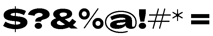 Agrandir Grand Variable 11 Font OTHER CHARS