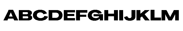 Agrandir Grand Variable 11 Font UPPERCASE