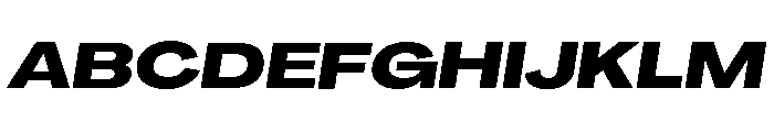 Agrandir Grand Variable 12 Font UPPERCASE