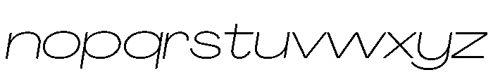 Agrandir Grand Variable 2 Font LOWERCASE