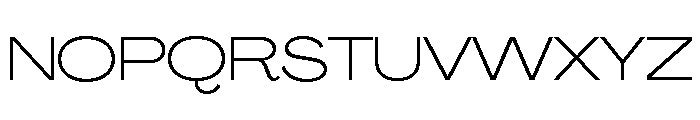 Agrandir Grand Variable 3 Font UPPERCASE