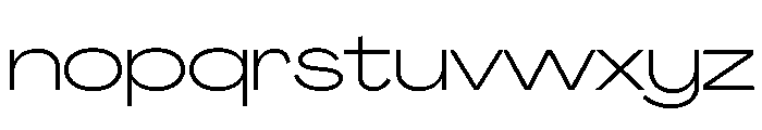 Agrandir Grand Variable 3 Font LOWERCASE