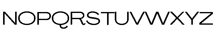 Agrandir Grand Variable 5 Font UPPERCASE
