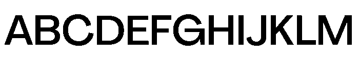 Agrandir Medium Font UPPERCASE