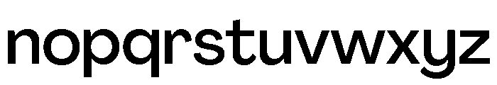 Agrandir Medium Font LOWERCASE
