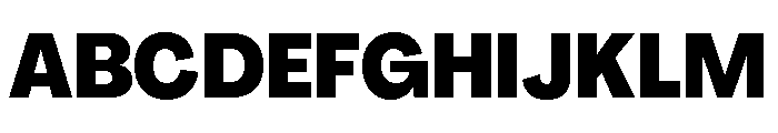 Agrandir Narrow Variable 11 Font UPPERCASE