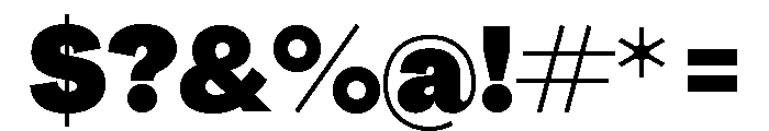 Agrandir Narrow Variable 13 Font OTHER CHARS