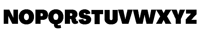 Agrandir Narrow Variable 13 Font UPPERCASE