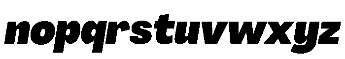 Agrandir Narrow Variable 14 Font LOWERCASE