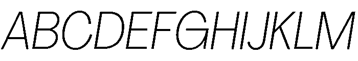 Agrandir Narrow Variable 2 Font UPPERCASE