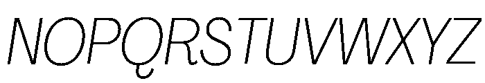 Agrandir Narrow Variable 2 Font UPPERCASE
