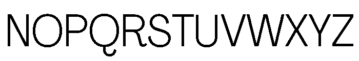 Agrandir Narrow Variable 3 Font UPPERCASE