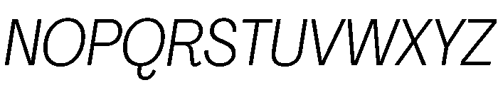 Agrandir Narrow Variable 4 Font UPPERCASE