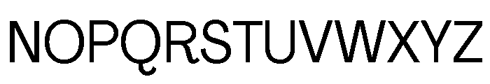 Agrandir Narrow Variable 5 Font UPPERCASE