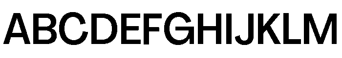 Agrandir Narrow Variable 7 Font UPPERCASE