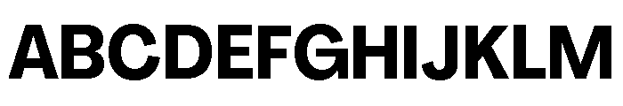 Agrandir Narrow Variable 9 Font UPPERCASE