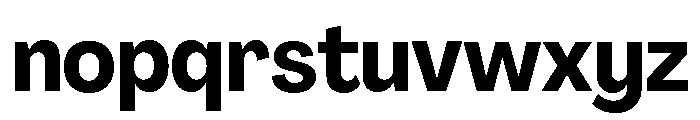 Agrandir Narrow Variable 9 Font LOWERCASE