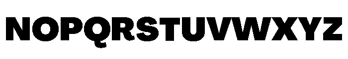 Agrandir Normal Variable 13 Font UPPERCASE
