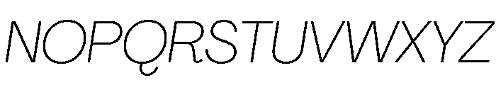 Agrandir Normal Variable 2 Font UPPERCASE